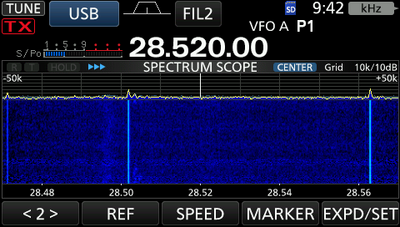 10 meter band, balun at ATU
